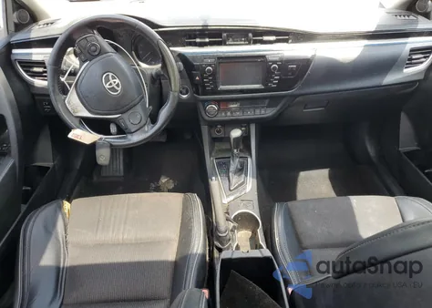 2015 Toyota Corolla L из США, поврежденный, VIN 5YFBURHE3FP349900
